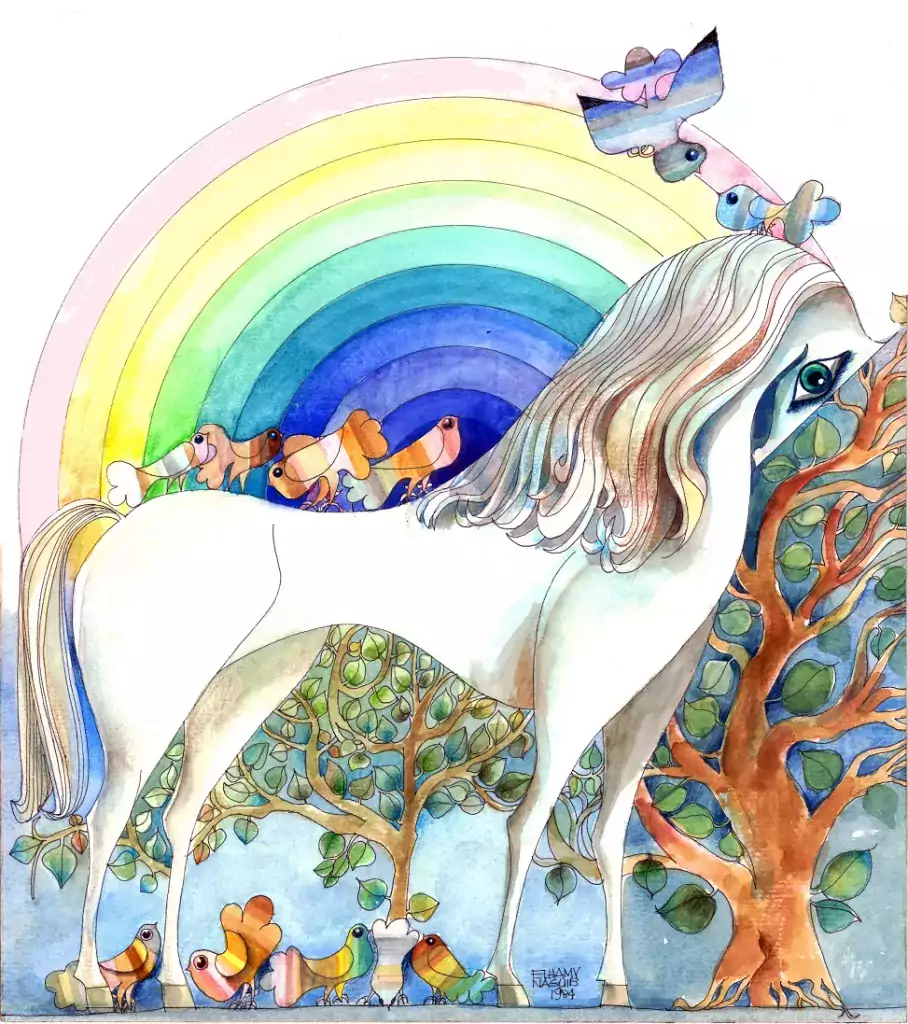 Rainbow Horse