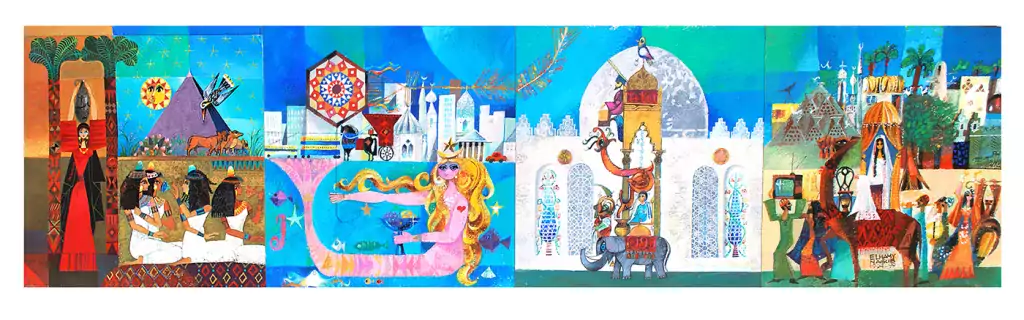 Murals for the love of Egypt