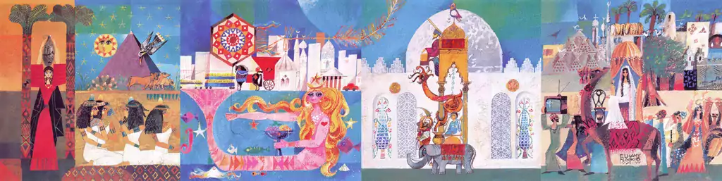 Murals for the love of Egypt