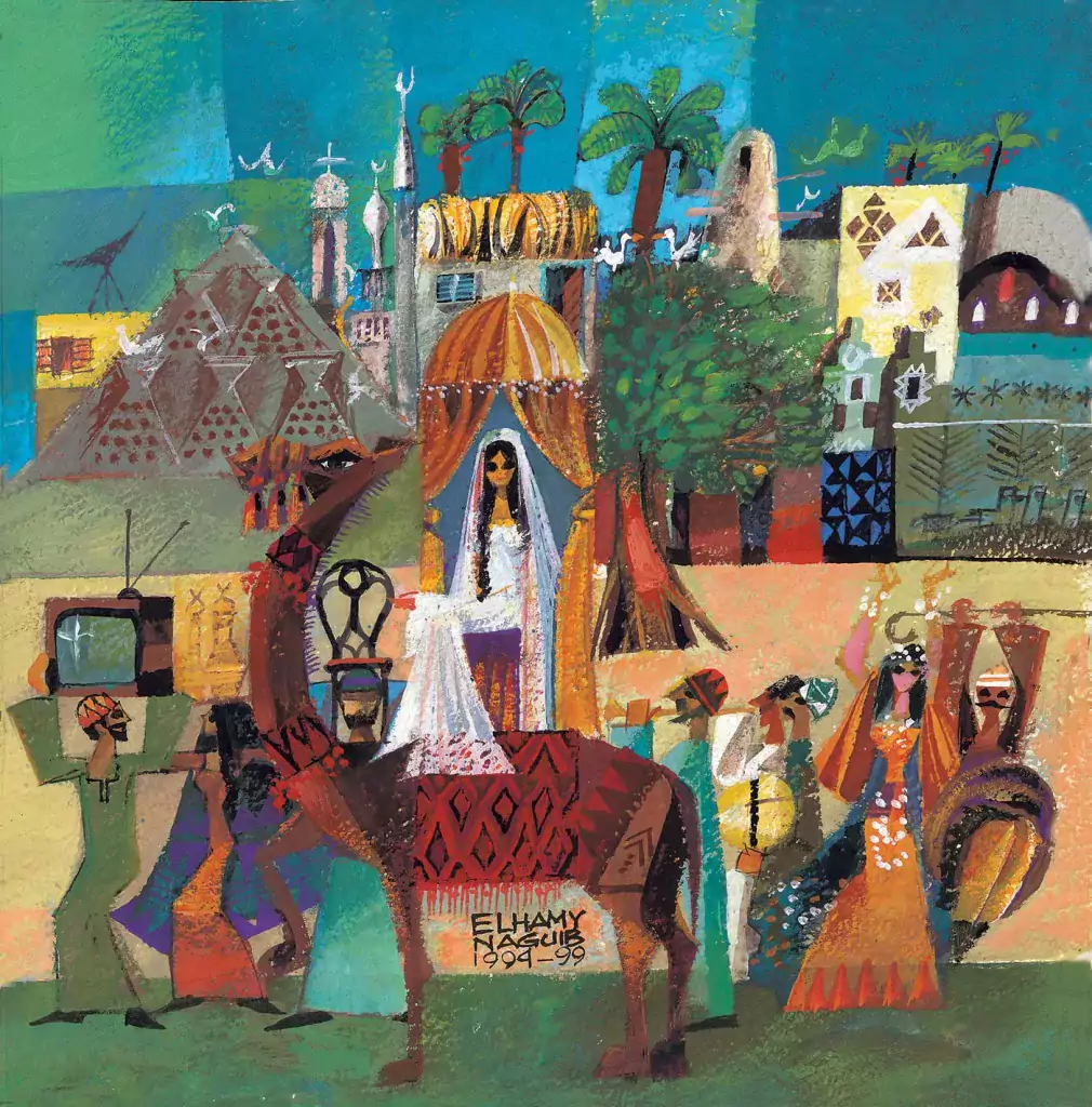 Murals for the love of Egypt